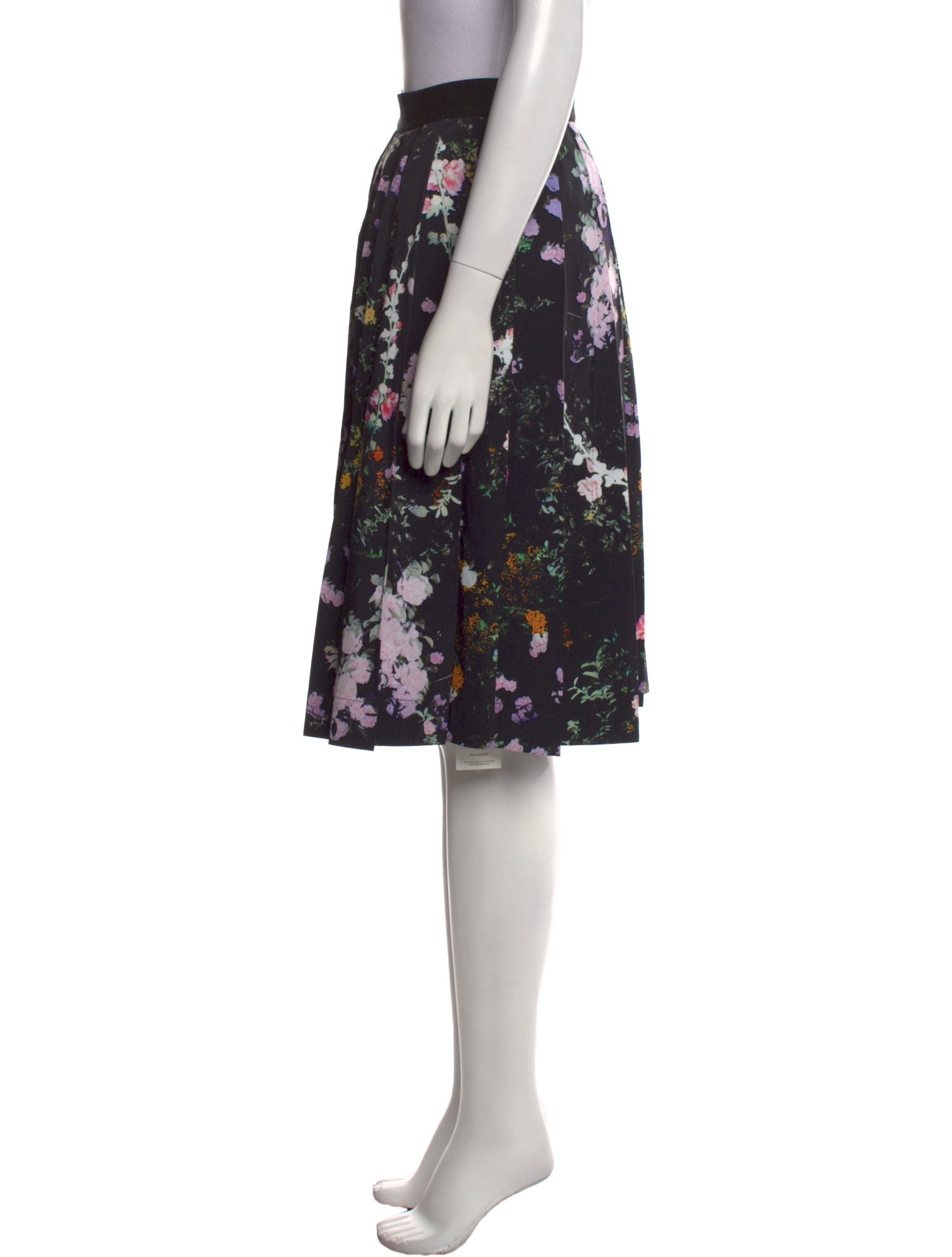 3.1 Phillip Lim Floral Print Knee-Length Skirt