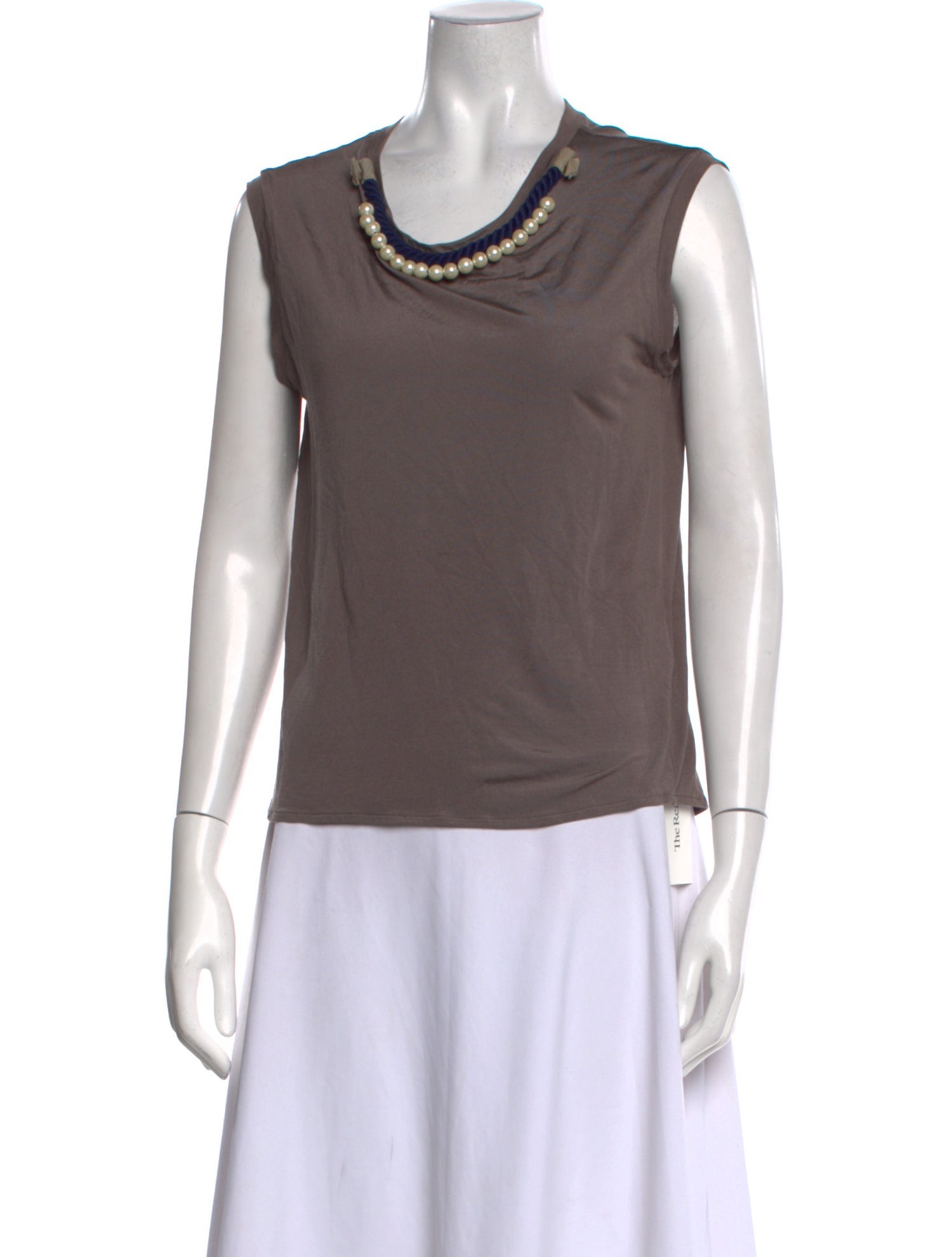 3.1 Phillip Lim Scoop Neck Sleeveless Top