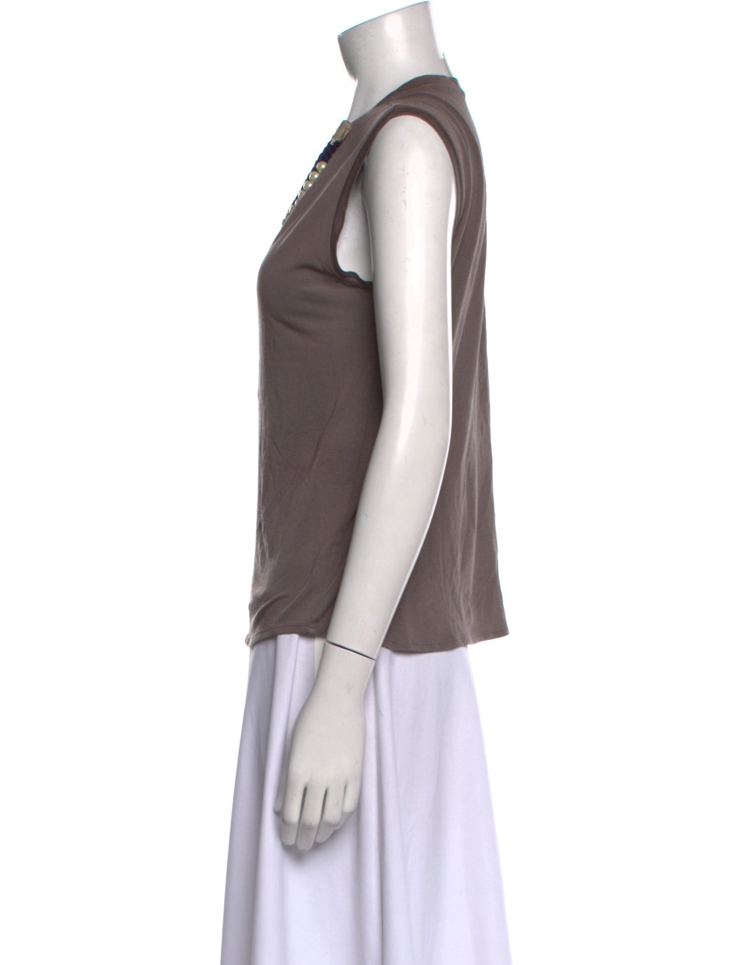 3.1 Phillip Lim Scoop Neck Sleeveless Top
