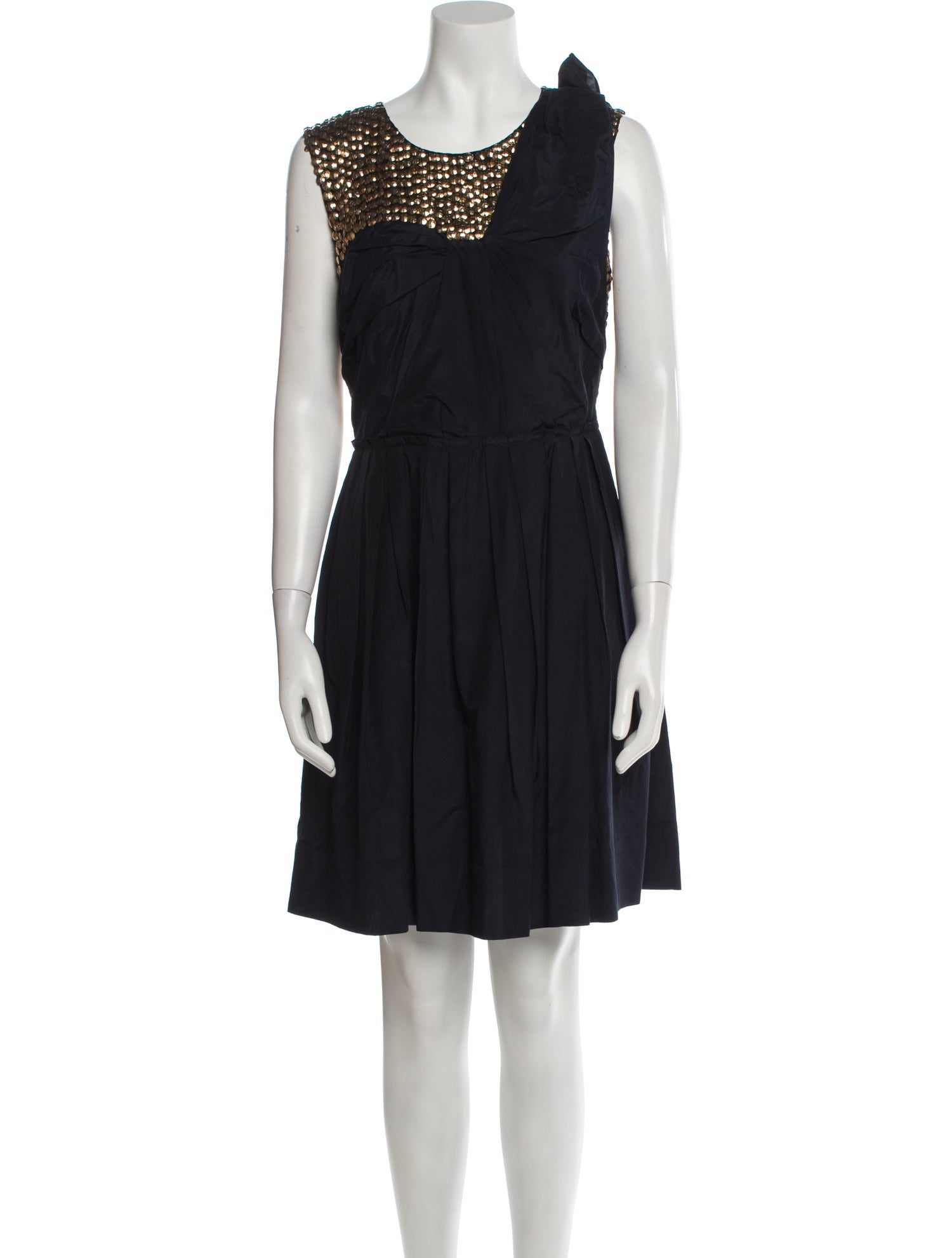 3.1 Phillip Lim Scoop Neck Knee-Length Dress