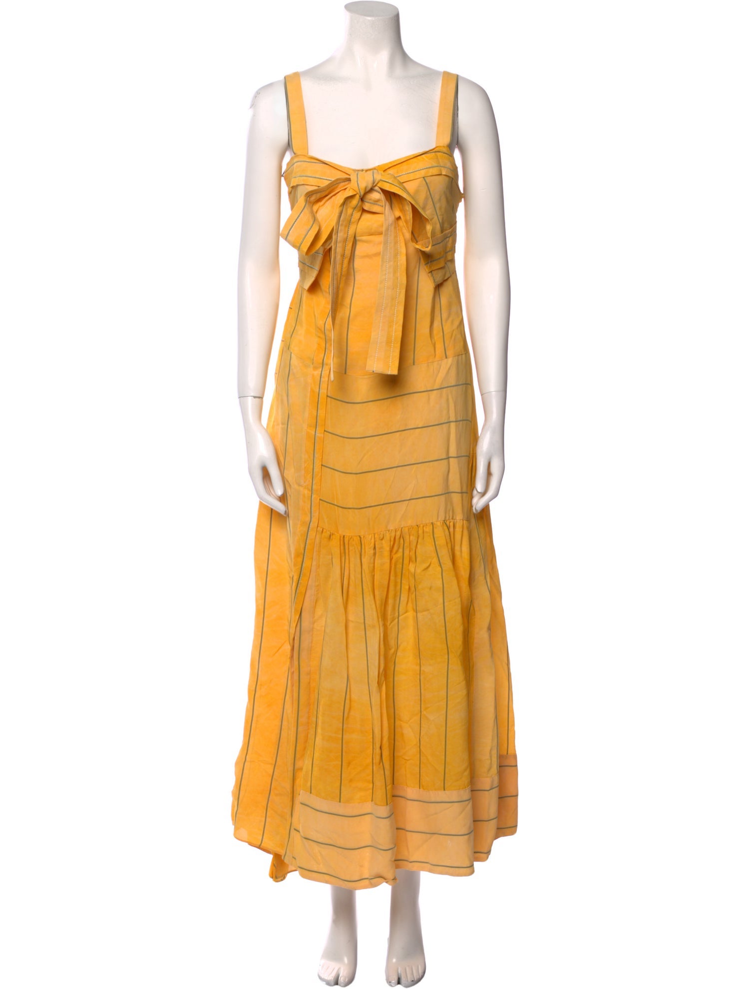 3.1 Phillip Lim Square Neckline Long Dress