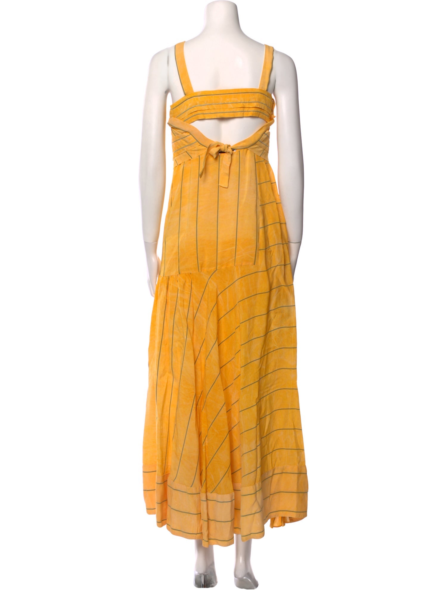 3.1 Phillip Lim Square Neckline Long Dress