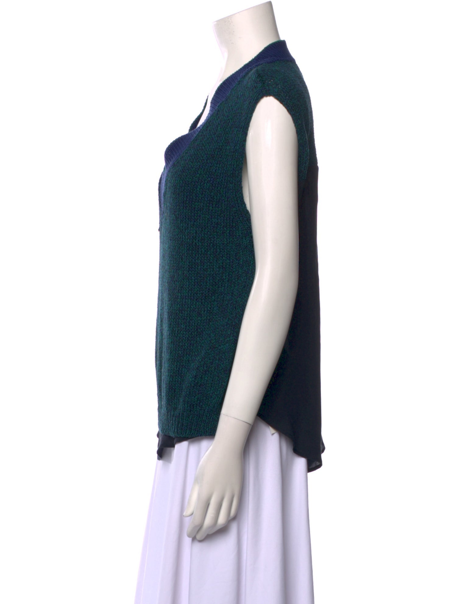 3.1 Phillip Lim V-Neck Sleeveless Top