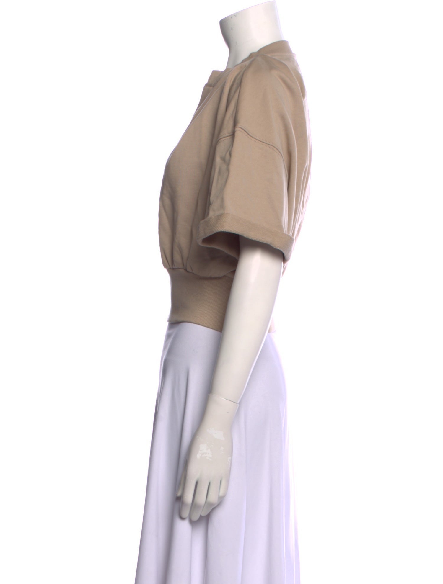 3.1 Phillip Lim V-Neck Short Sleeve Crop Top w/ Tags
