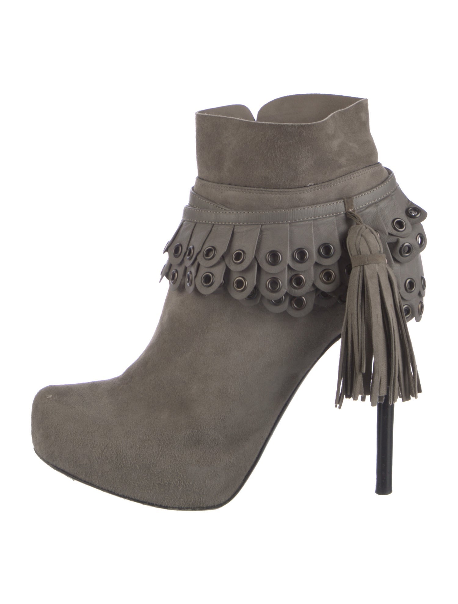 3.1 Phillip Lim Suede Tassel Accents Boots