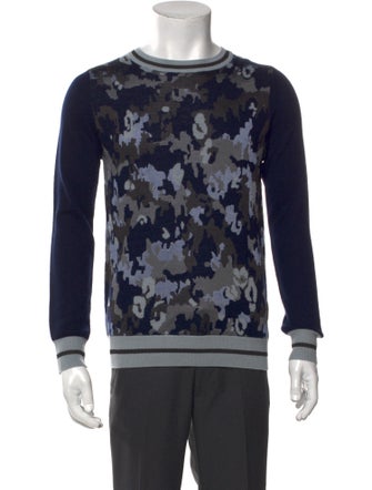 3.1 Phillip Lim Printed Crew Neck Pullover