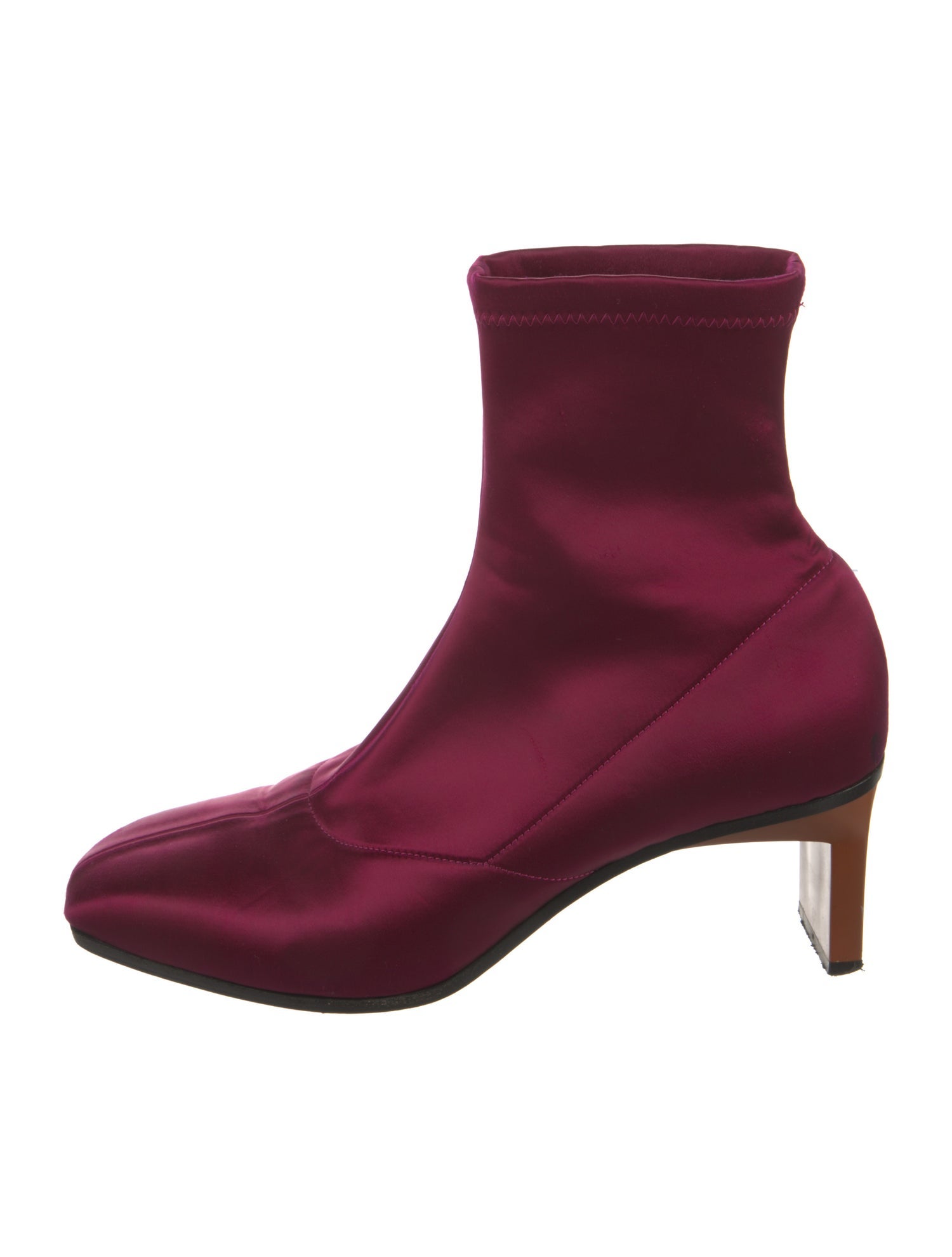 3.1 Phillip Lim Satin Sock Boots
