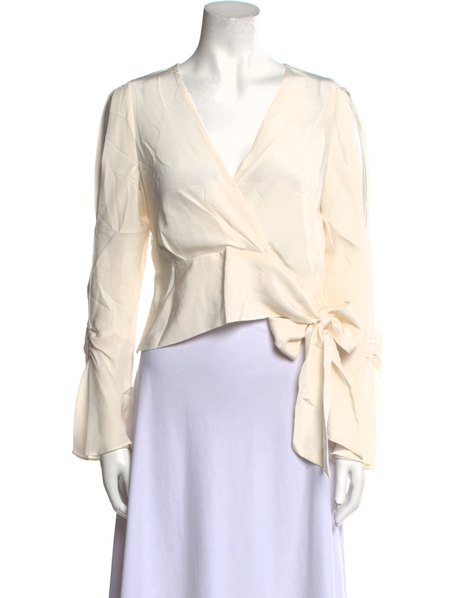 3.1 Phillip Lim Silk V-Neck Top