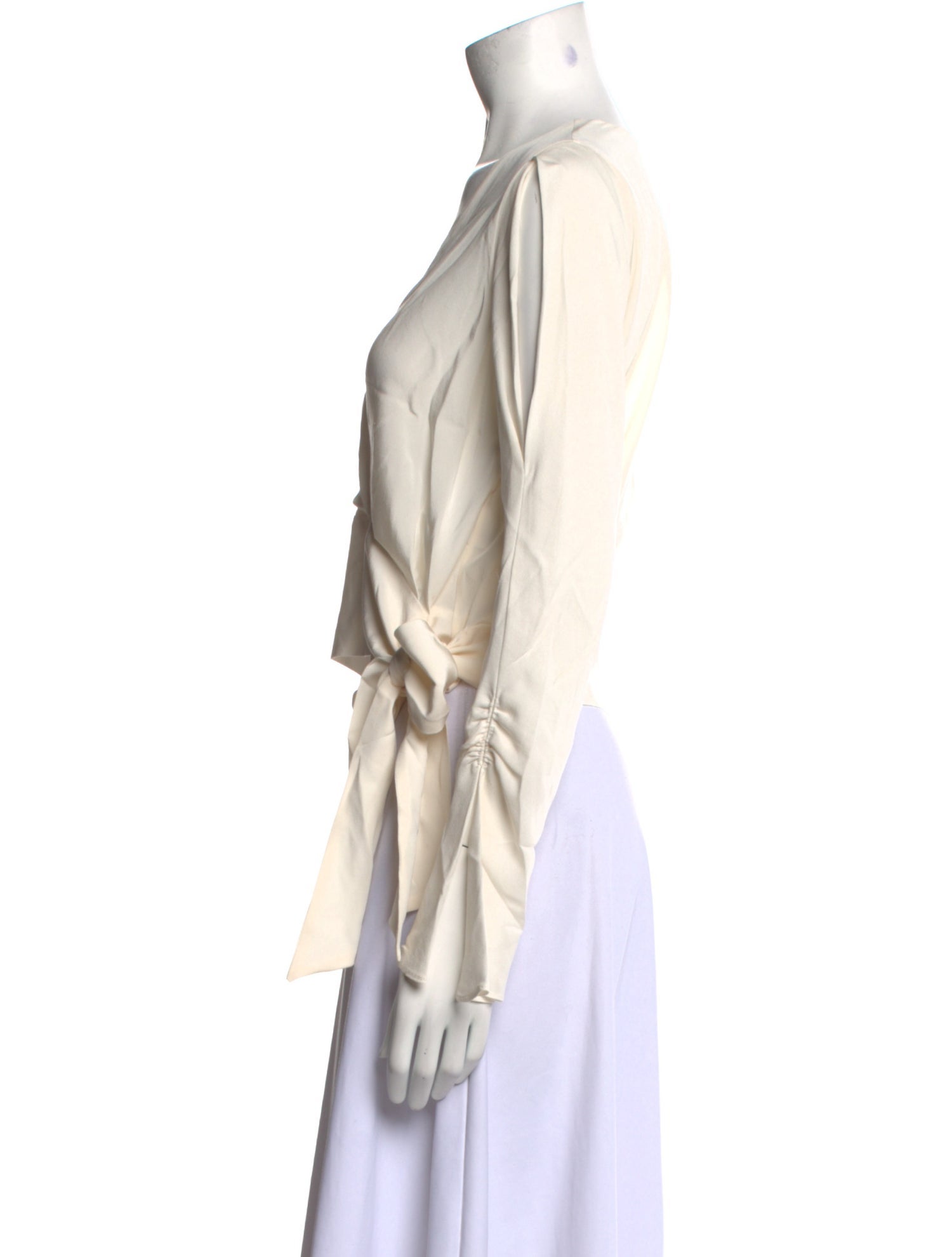 3.1 Phillip Lim Silk V-Neck Top
