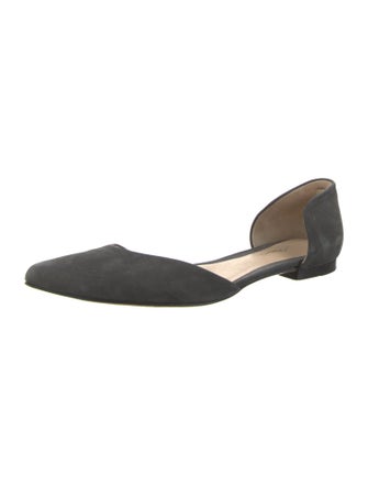 3.1 Phillip Lim Suede D'Orsay Flats