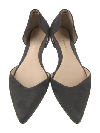 3.1 Phillip Lim Suede D'Orsay Flats