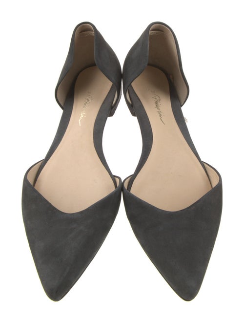 3.1 Phillip Lim Suede D'Orsay Flats