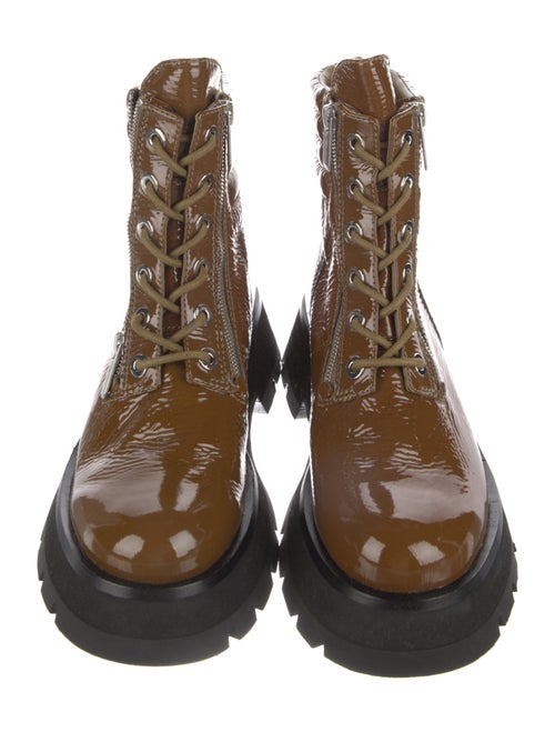 3.1 Phillip Lim Patent Leather Combat Boots