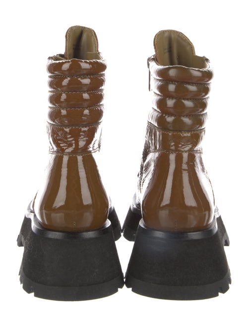 3.1 Phillip Lim Patent Leather Combat Boots