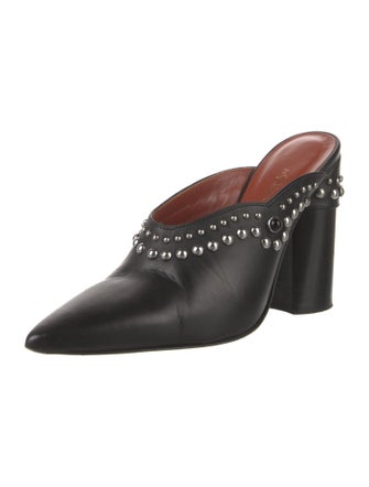 3.1 Phillip Lim Leather Studded Accents Mules