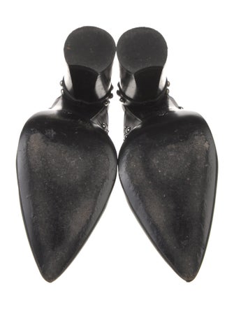 3.1 Phillip Lim Leather Studded Accents Mules