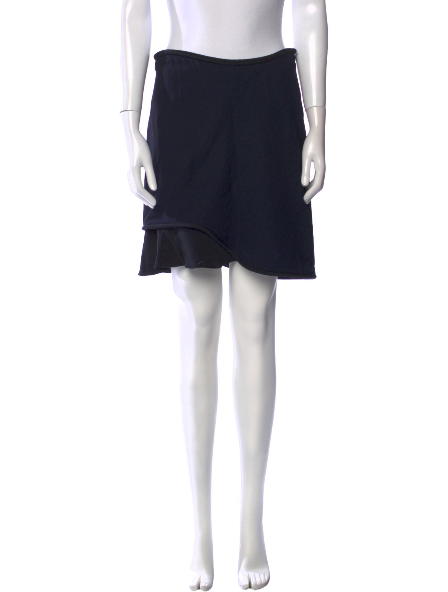 3.1 Phillip Lim Pleated Accents Mini Skirt