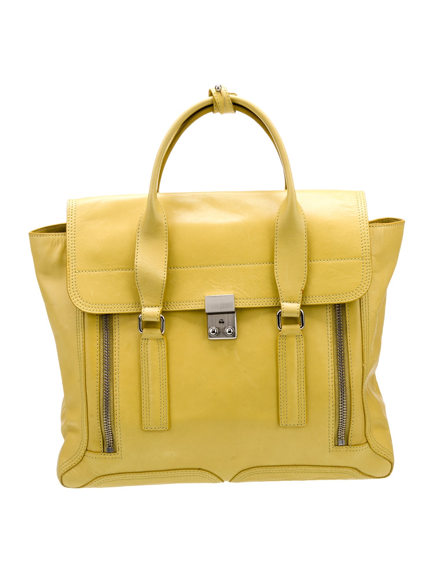 3.1 Phillip Lim Leather Weekender Bag