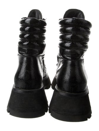 3.1 Phillip Lim Patent Leather Combat Boots