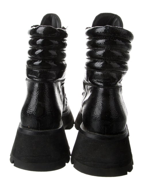 3.1 Phillip Lim Patent Leather Combat Boots