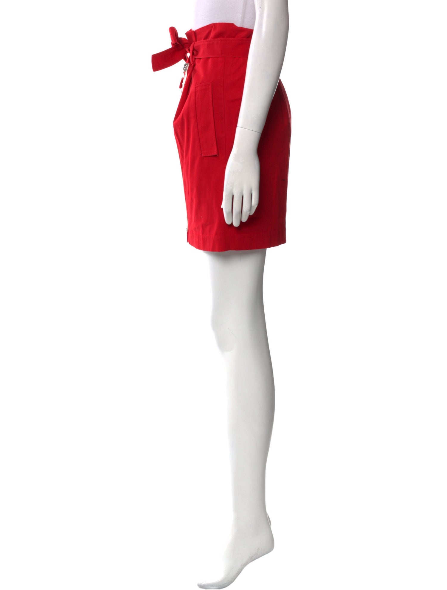 3.1 Phillip Lim Pleated Accents Mini Skirt