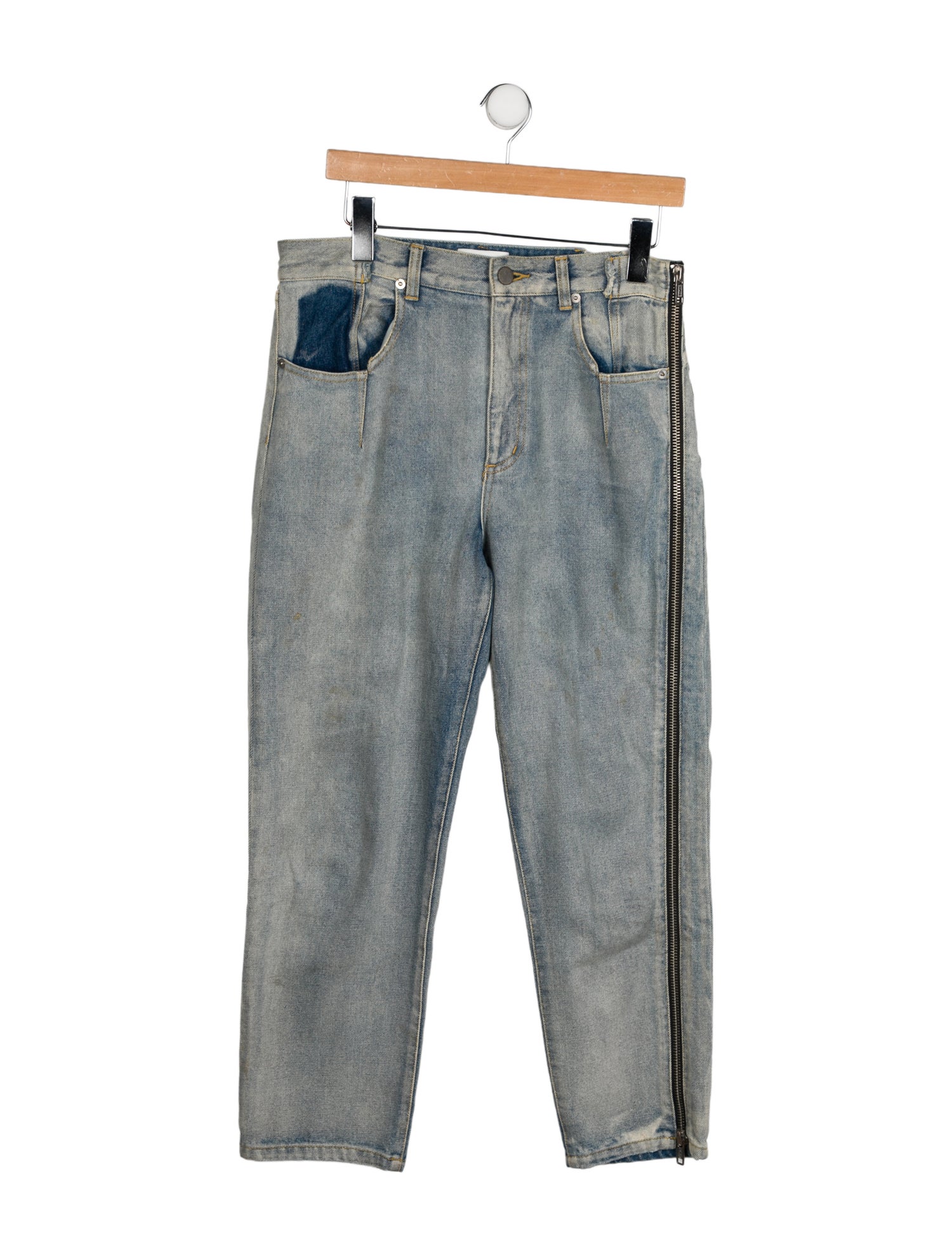 3.1 Phillip Lim High-Rise Straight Leg Jeans