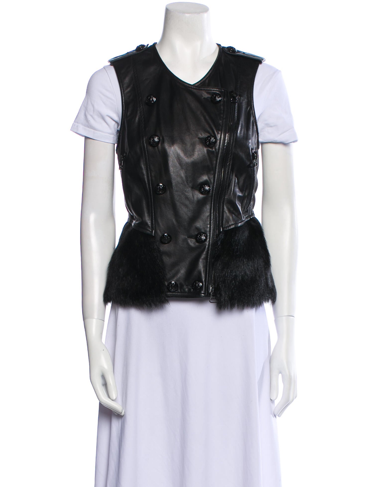 3.1 Phillip Lim Leather Vest
