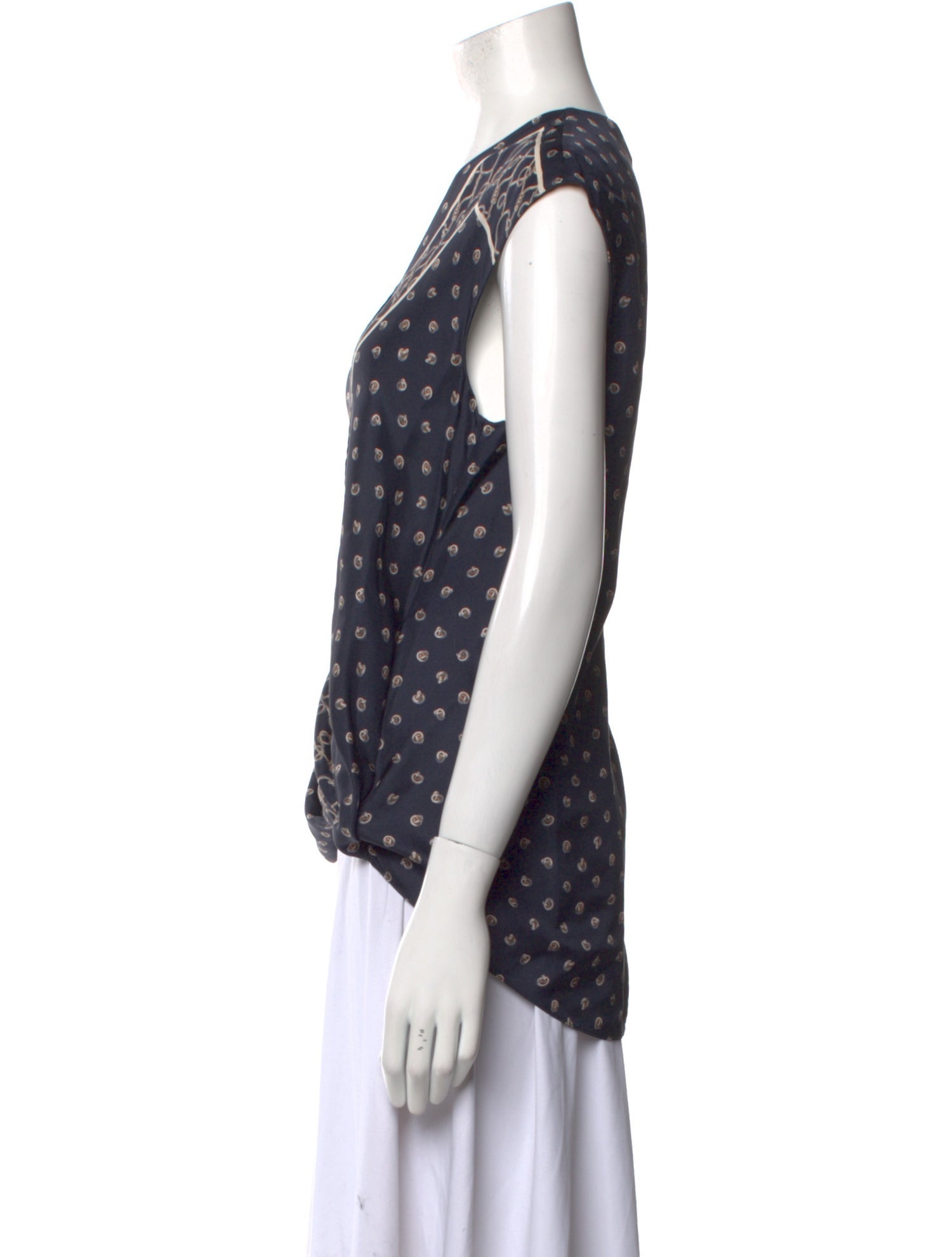 3.1 Phillip Lim Silk Printed Top