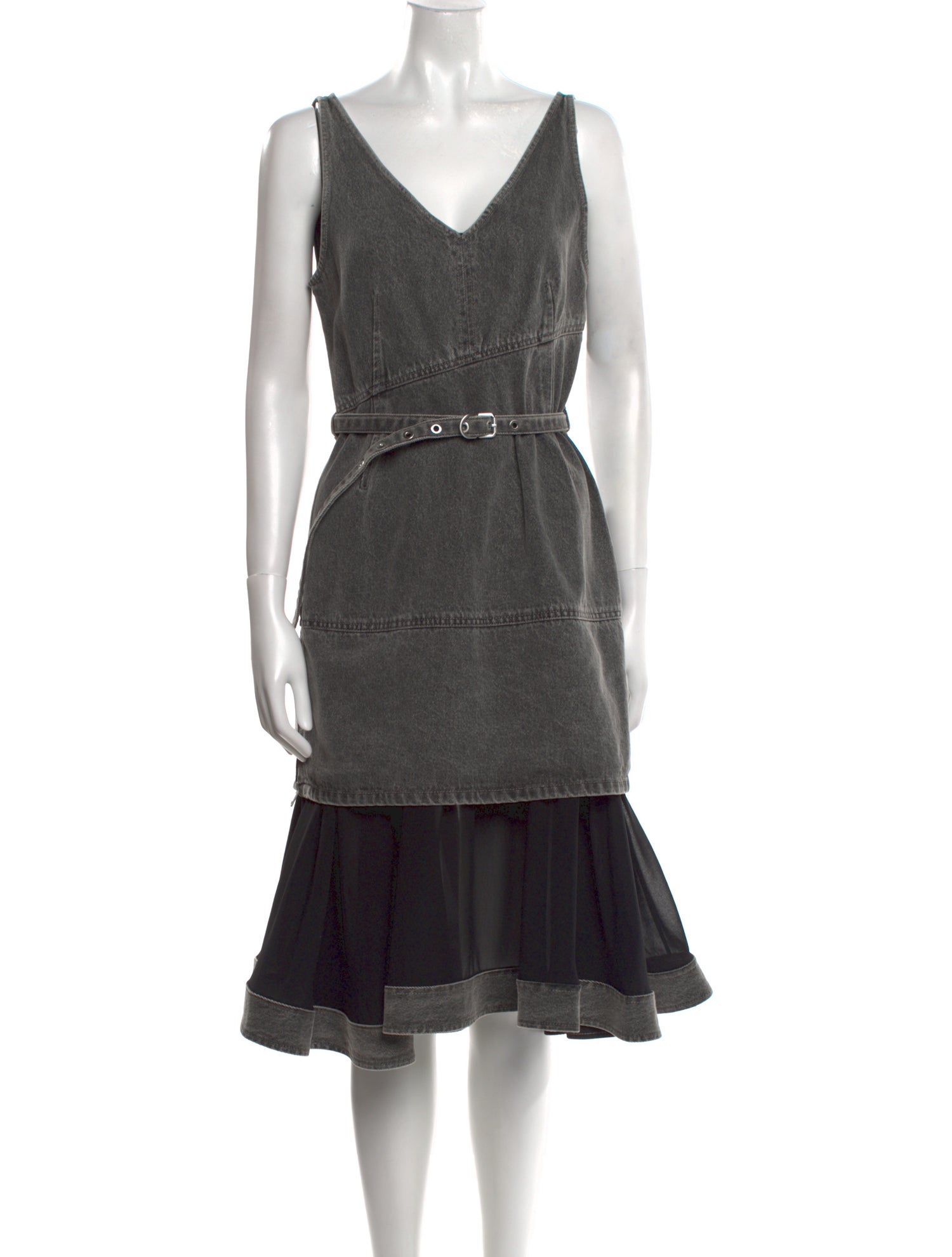 3.1 Phillip Lim V-Neck Knee-Length Dress w/ Tags