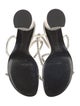 3.1 Phillip Lim Leather Crystal Embellishments Sandals