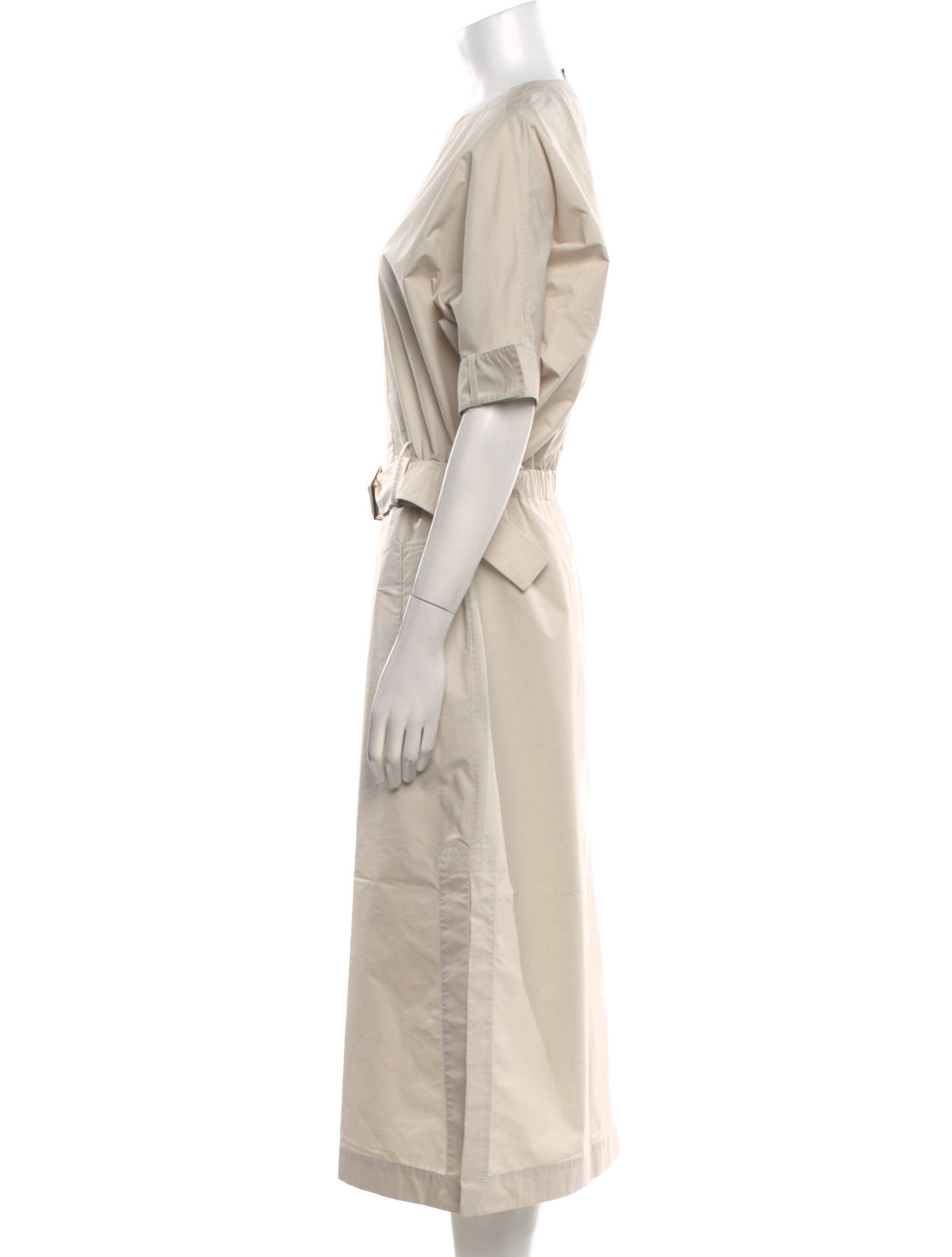 3.1 Phillip Lim Crew Neck Long Dress