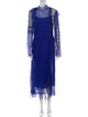 3.1 Phillip Lim Lace Pattern Long Dress