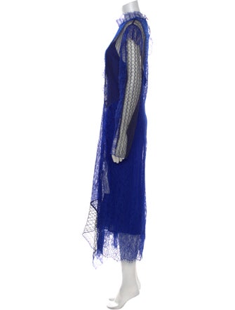 3.1 Phillip Lim Lace Pattern Long Dress