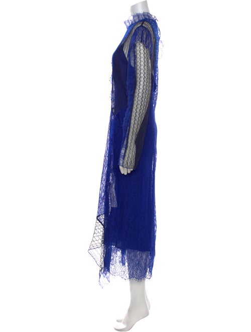 3.1 Phillip Lim Lace Pattern Long Dress