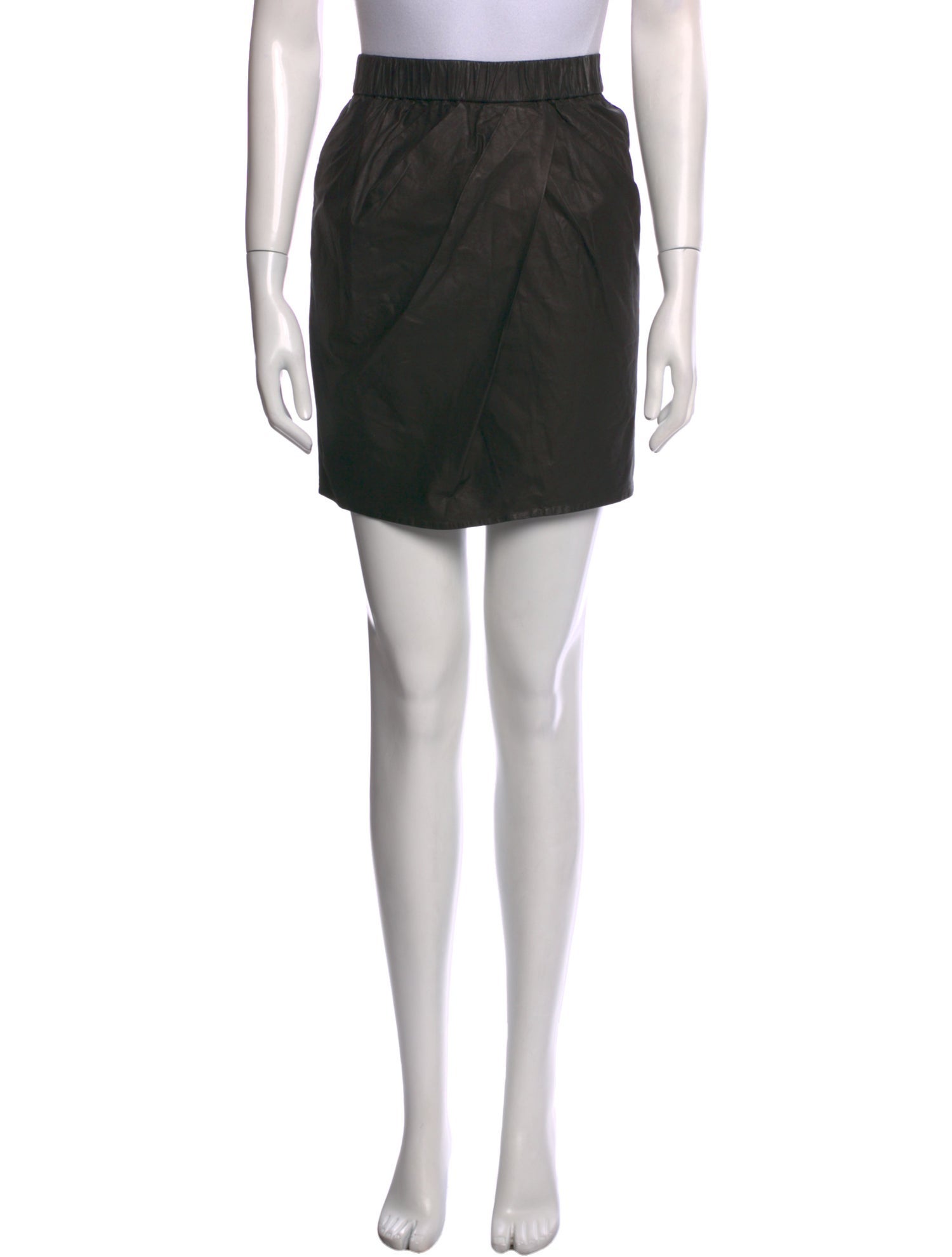 3.1 Phillip Lim Leather Mini Skirt