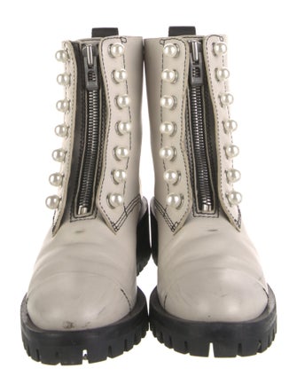 3.1 Phillip Lim Leather Combat Boots