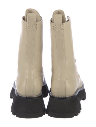 3.1 Phillip Lim Leather Combat Boots