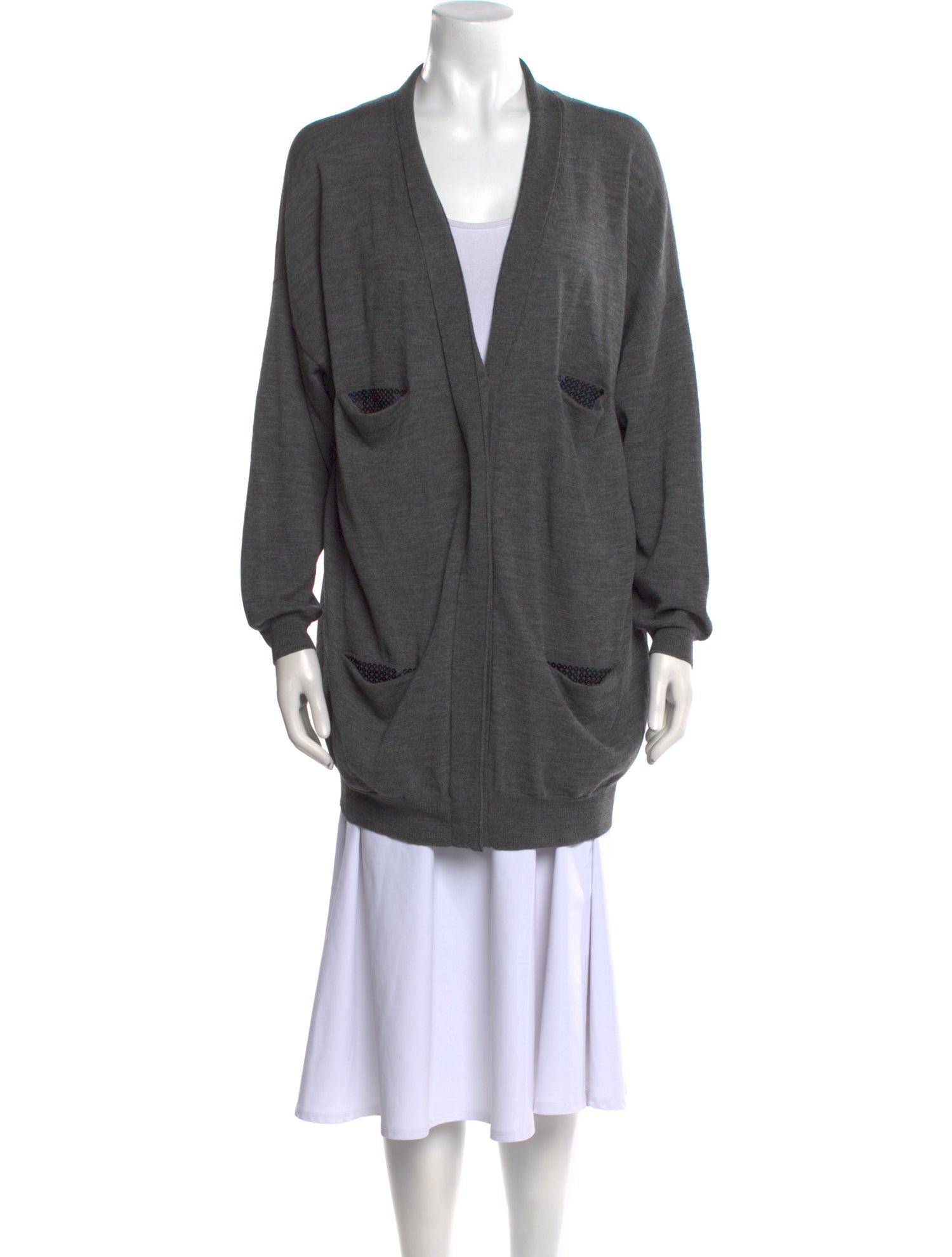 3.1 Phillip Lim Merino Wool V-Neck Sweater