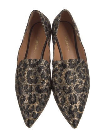 3.1 Phillip Lim Animal Print Loafers