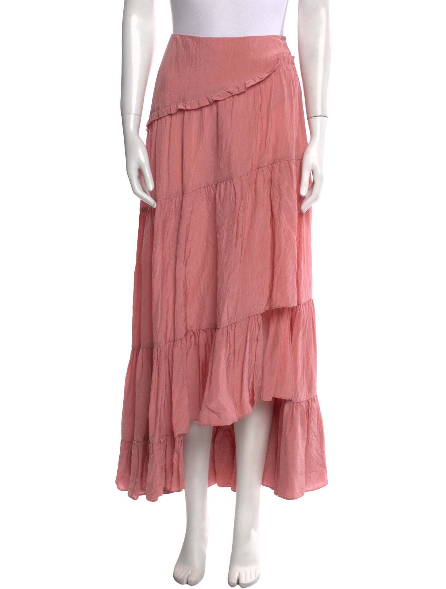 3.1 Phillip Lim Ruffle Embellishment Long Skirt