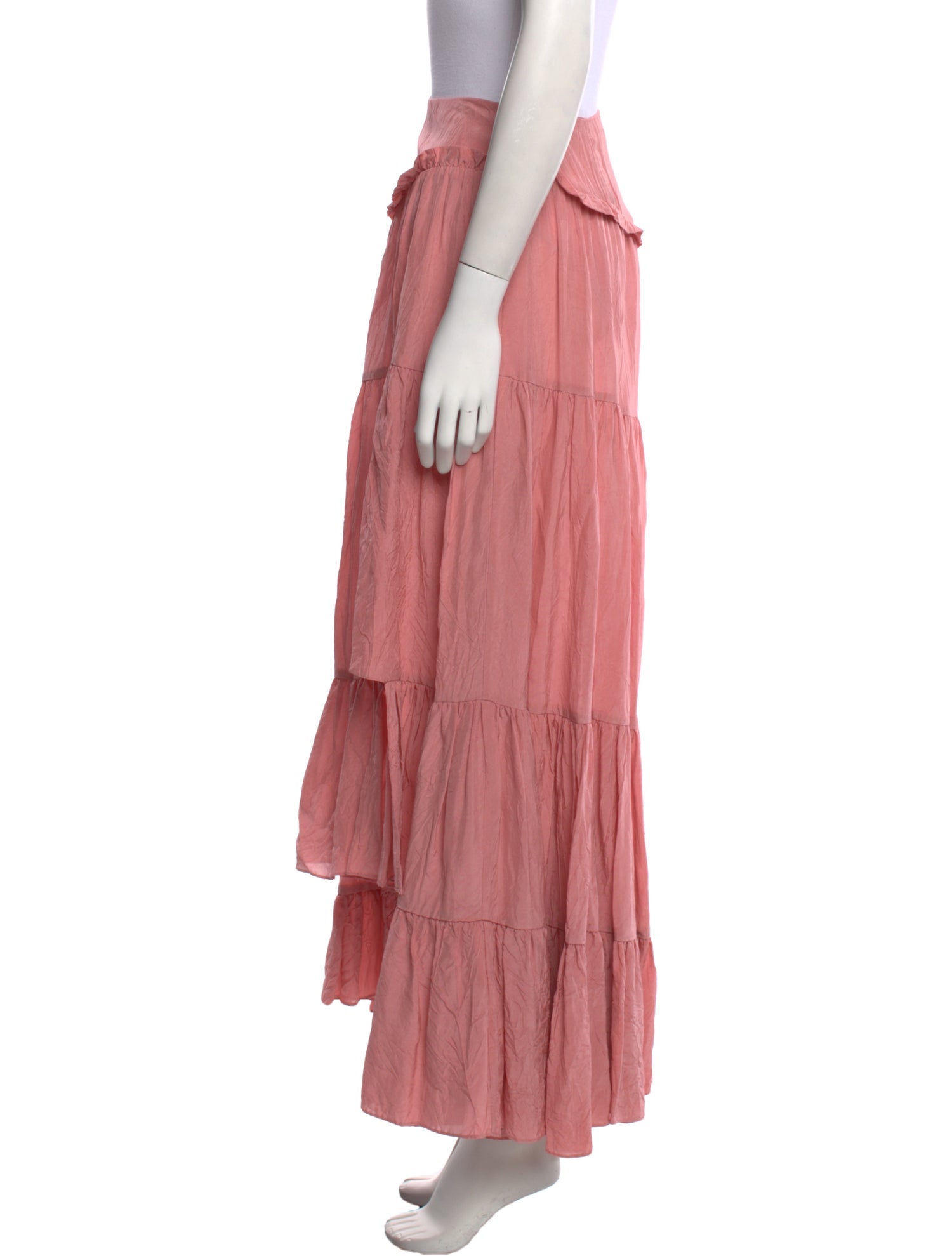 3.1 Phillip Lim Ruffle Embellishment Long Skirt