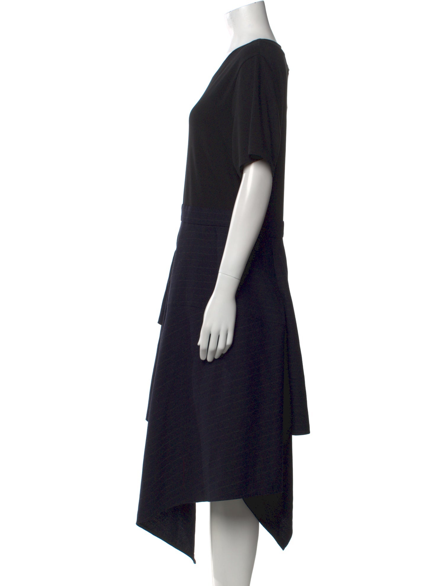 3.1 Phillip Lim Virgin Wool Midi Length Dress