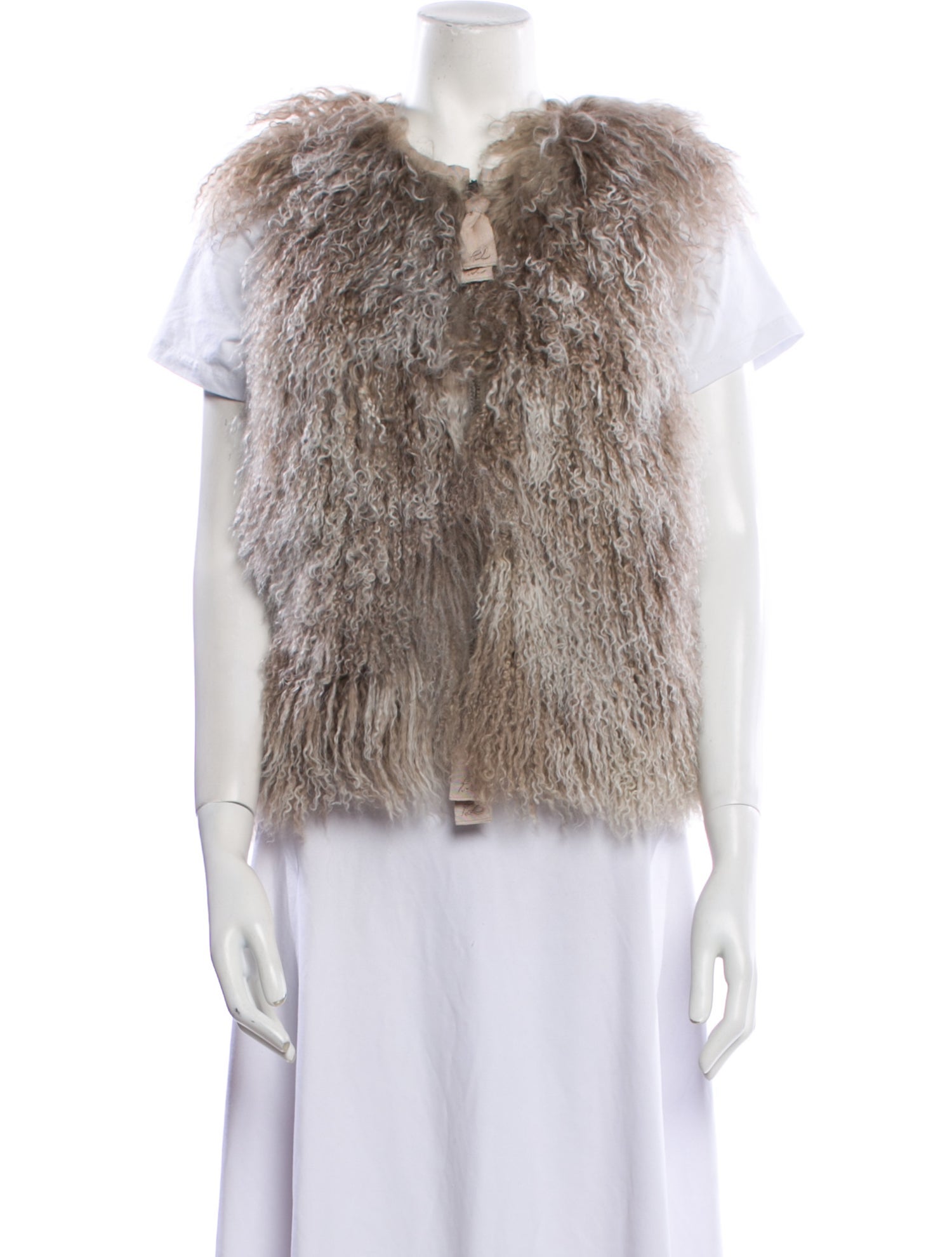 3.1 Phillip Lim Shearling Printed Fur Jacket