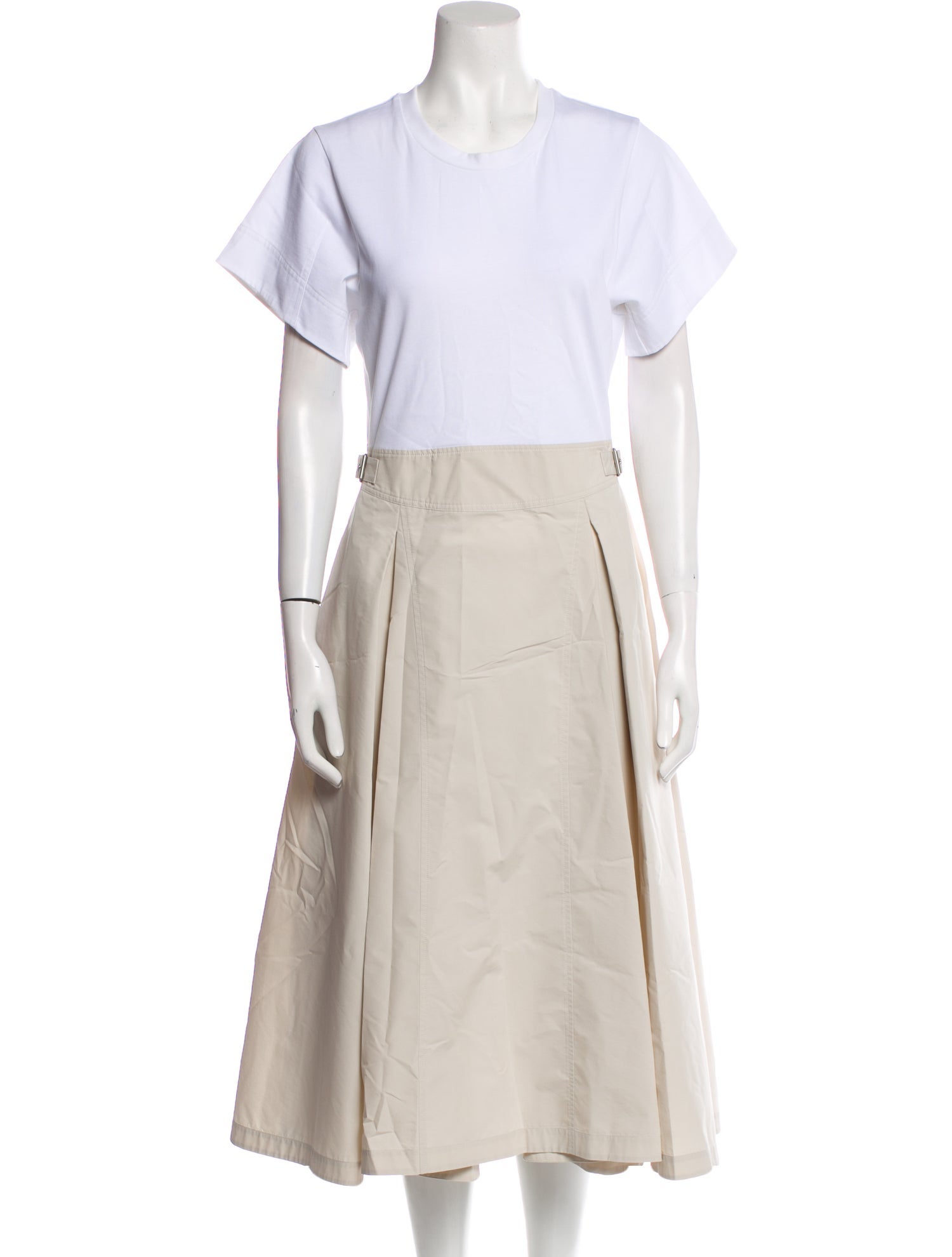 3.1 Phillip Lim Crew Neck Long Dress