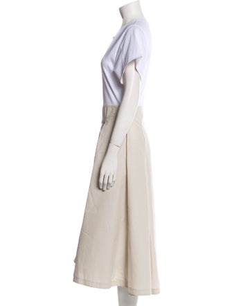 3.1 Phillip Lim Crew Neck Long Dress