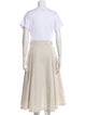 3.1 Phillip Lim Crew Neck Long Dress