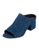 3.1 Phillip Lim Denim Slides