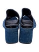 3.1 Phillip Lim Denim Slides
