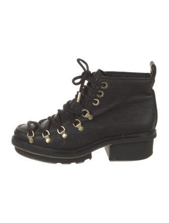 3.1 Phillip Lim Leather Lace-Up Boots