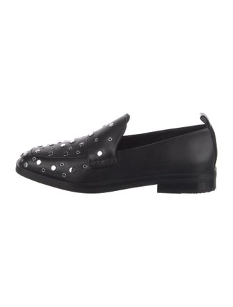 3.1 Phillip Lim Leather Studded Accents Loafers
